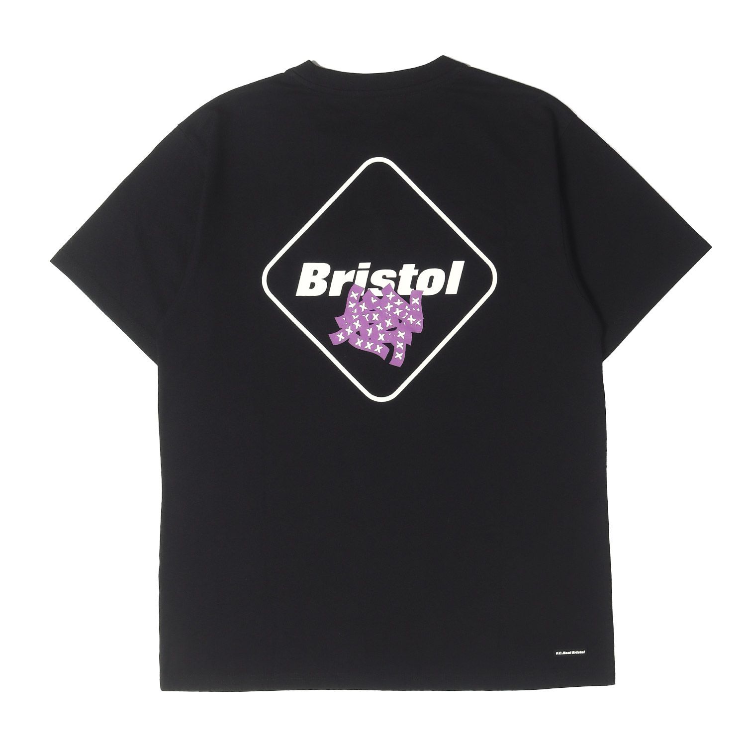 F.C.Real Bristol エフシーレアルブリストル Tシャツ ブラック 黒