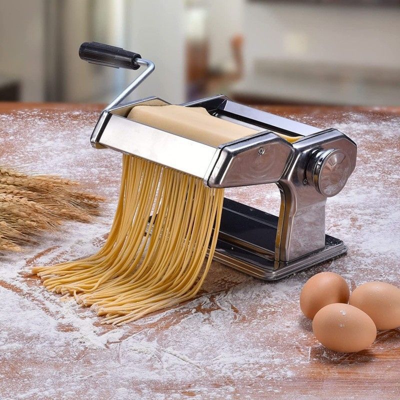 水洗える製麺機 パスタマシン そば打ち機 うどん 餃子など 分離式 厚さ