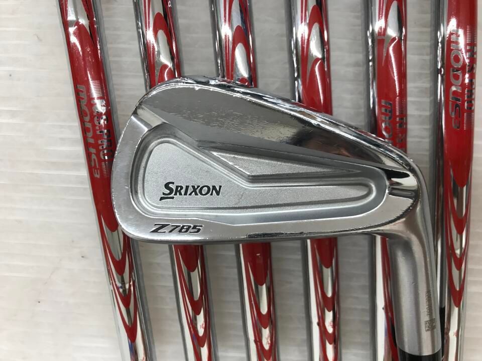 ダンロップ　SRIXON Z785　NSプロ MODUS 3 TOUR 105　Sフレックス　アイアンセット　中古【最短即日発送】