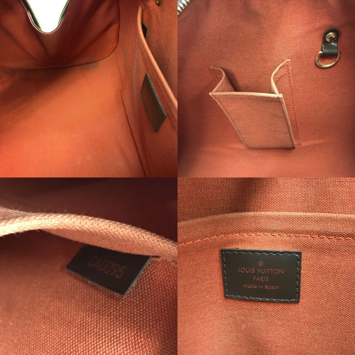 LOUIS VUITTON ルイヴィトン ダミエ エベヌ リベラMM ハンドバッグ