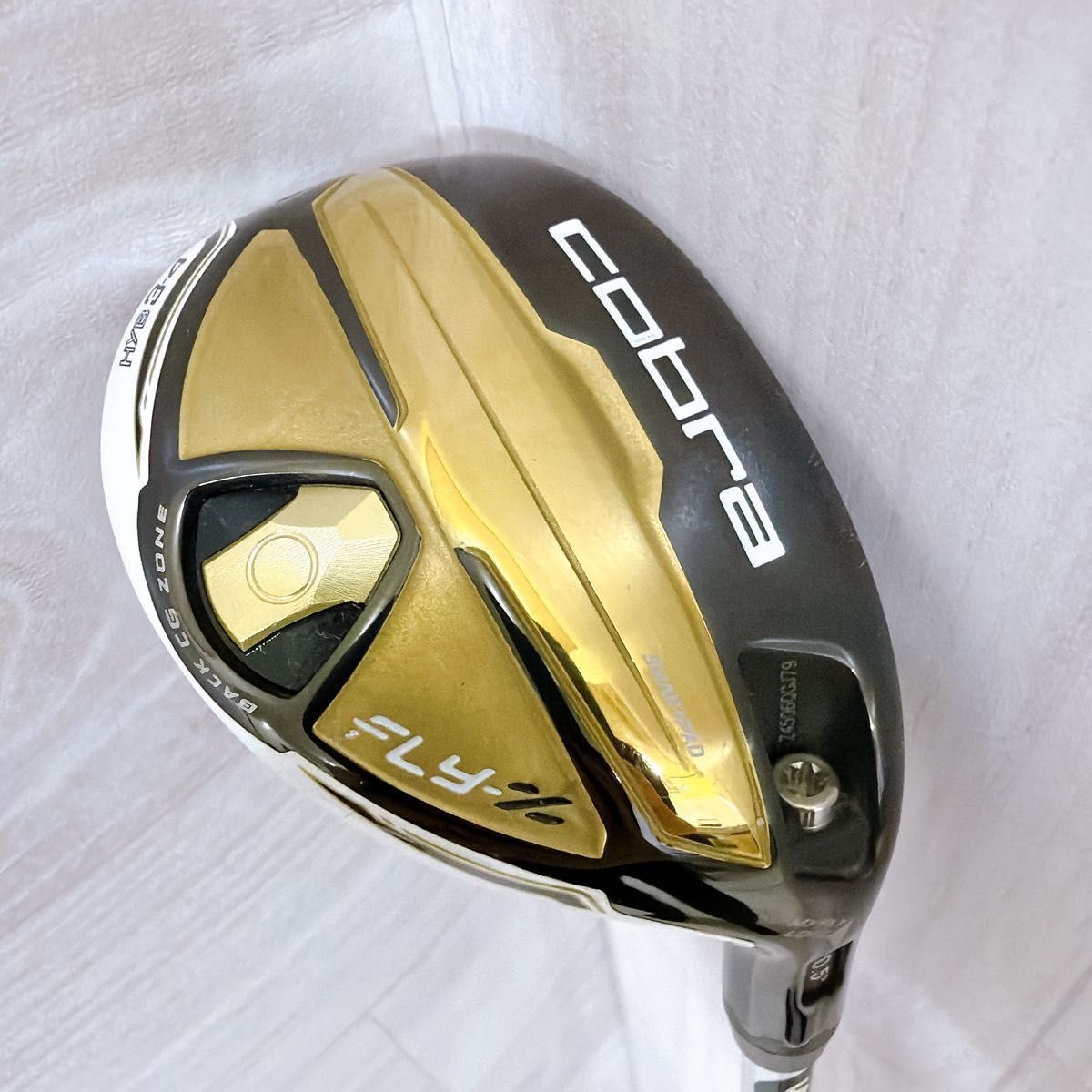 cobra FLY-Z U3-4 ホワイト コブラ ユーティリティ フレックスS 右利き G-0487