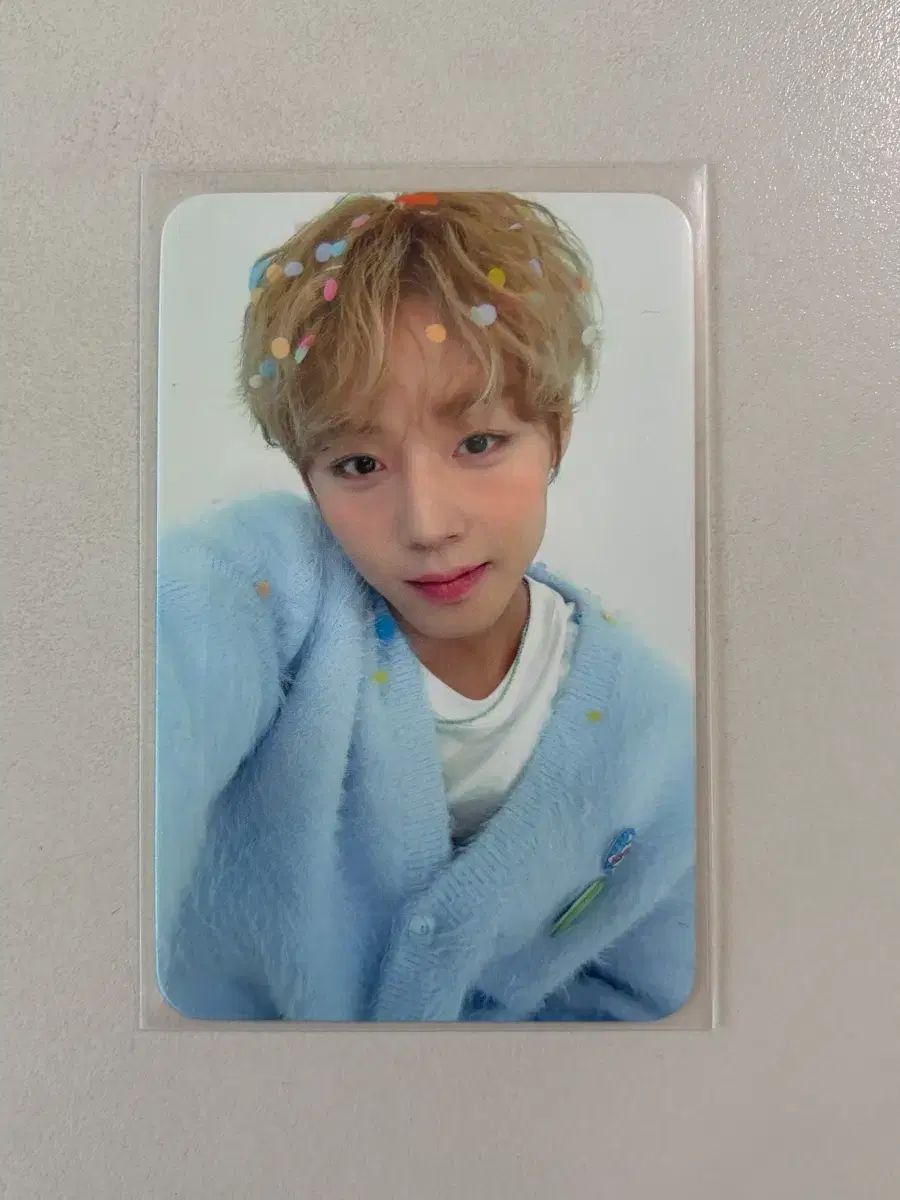 パク・ジフン(PARK JIHOON) 2025年 誕生日 ミルク ステンドグラス トレカ