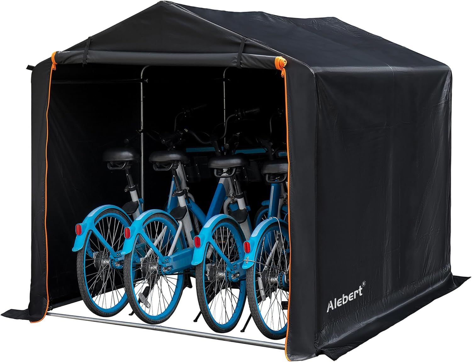 Alebert(アレベルト) サイクルハウス 自転車テント 幅159㎝ 最大5台収納 バイクガレージ サイクルガレージ サイクルポート 自転車置き場 屋外 自転車収納 ガレージテント バイクシェルター