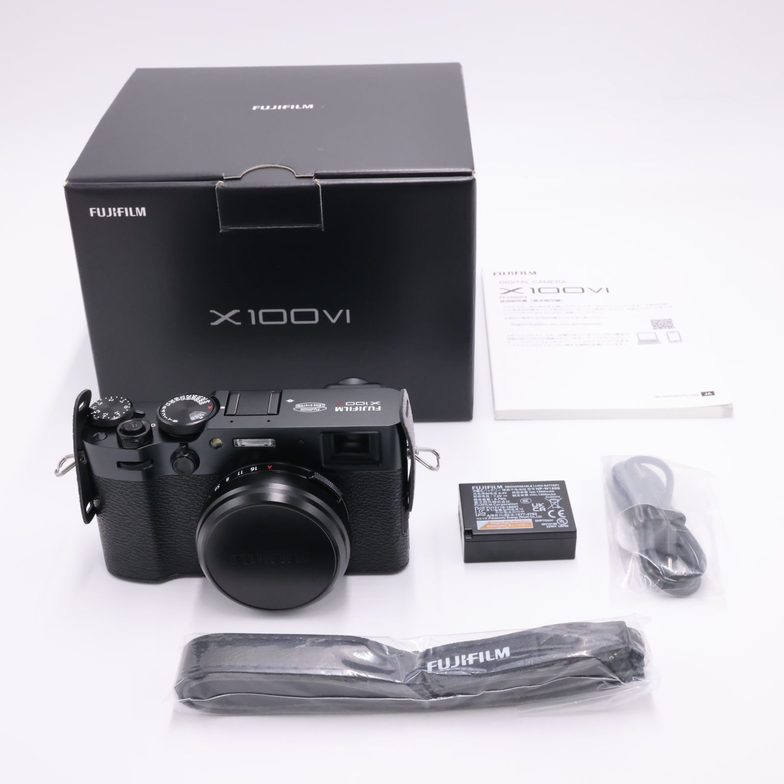 中古品　FUJIFILM X100VI ブラック 中古-美品| FUJIFILM X100VI ブラック Ver.1.31 多言語対応 | Serial