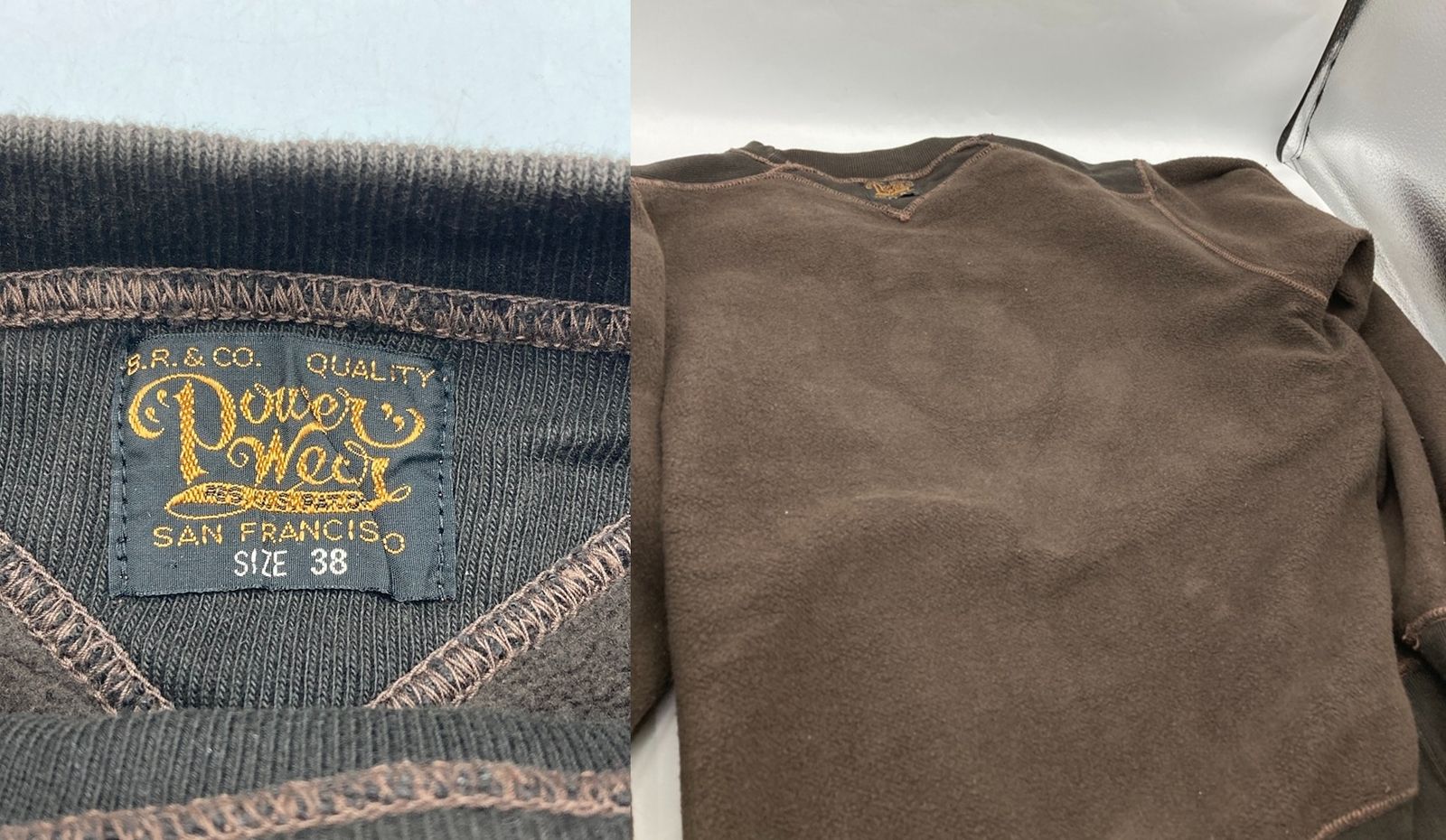 FREEWHEELERS フリーホイーラーズ POWER WEAR ATHLETIC SWEAT SHIRT