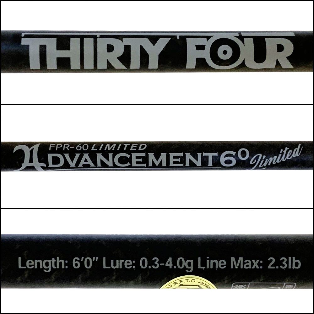 加古川店】 中古 THIRTY34FOUR | サーティーフォー ロッド 34