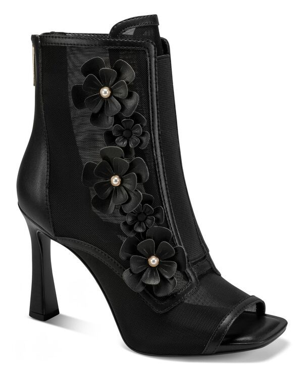 カール ラガーフェルド レディース シューズ ブーツ・レインブーツ フラワー柄 フラワー ヒール KARLAGERFELD PARIS Womens Deandre Heeled Floral Boo