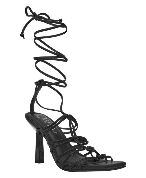 ワイルド ペアー レディース シューズ サンダル レース Wild Pair Womens Evelina LaceUp Dressandals Black ブラック