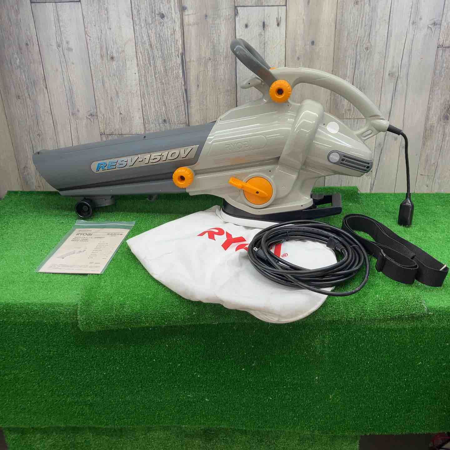 【未使用品】◇リョービ(RYOBI) ブロワバキューム RESV-1510V◇アクトツール富山店◇M