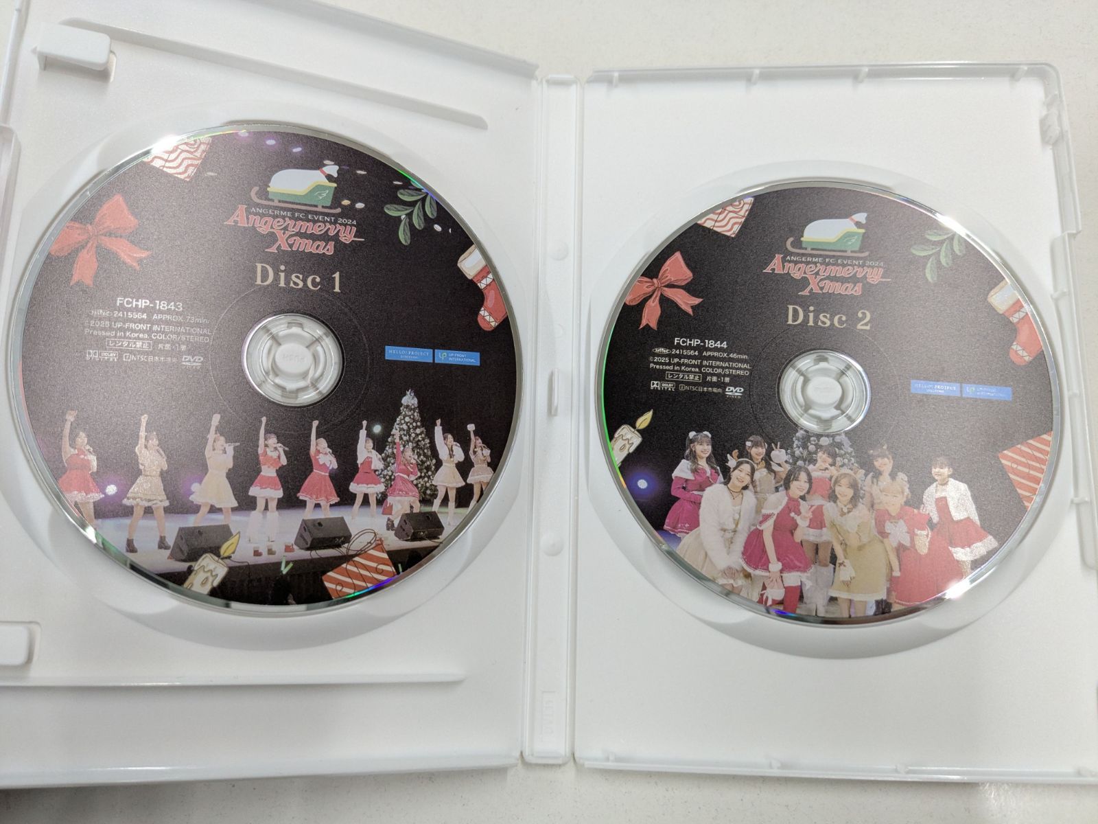 アンジュルム FCイベント2024 Angermerry Xmas DVD 2枚組 管理7M2026