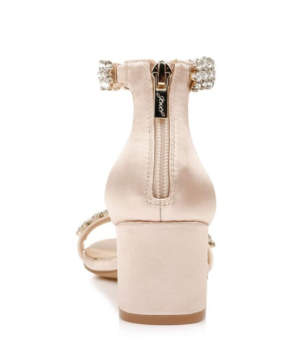 ジュウェルダグレイミシュカ レディース シューズ サンダル ヒール Jewel Badgley Mischka Womens Bronwen Block Heel Evening Sandals Ch｜詳細画像