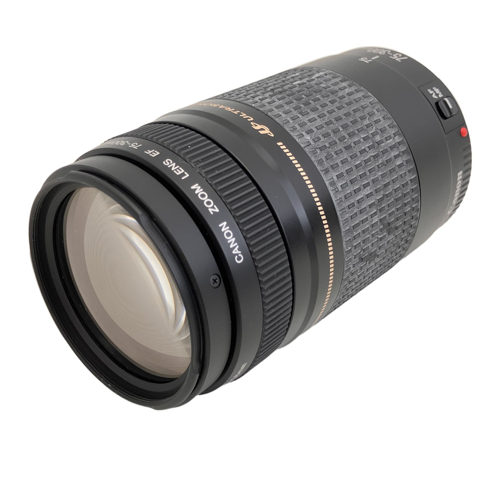EF Canon 75-300mm - USM Lens LENS F4-5.6 Zoom ZOOM ジャンク