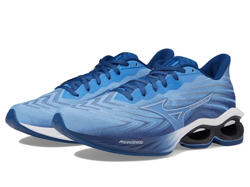 ミズノ メンズ シューズ スニーカー Mizuno Wave Creation 25 SSW MarinaNavy Peo ネイビー
