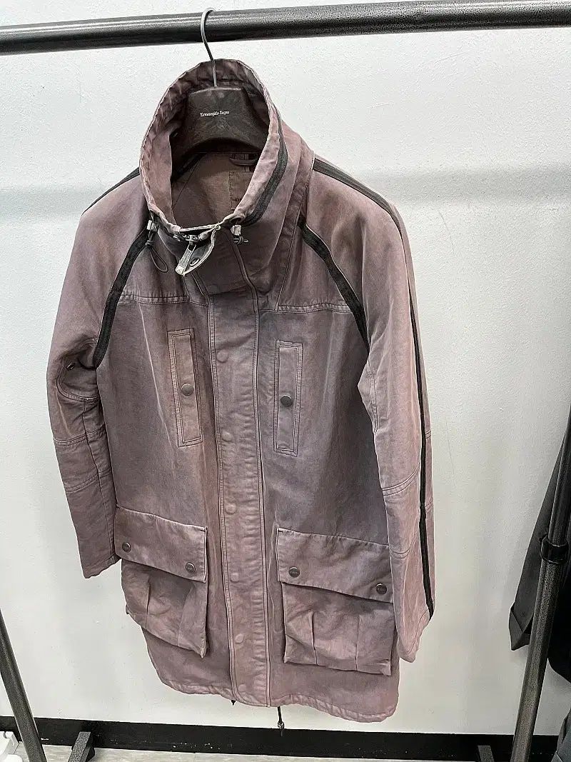 95) DIESEL ヴィンテージウォッシュ マウンテンパーカーコート