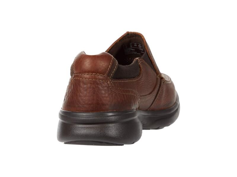 クラークス メンズ シューズ スリッポン・ローファー Clarks Bradley Free Tan Tumbled Lea タン