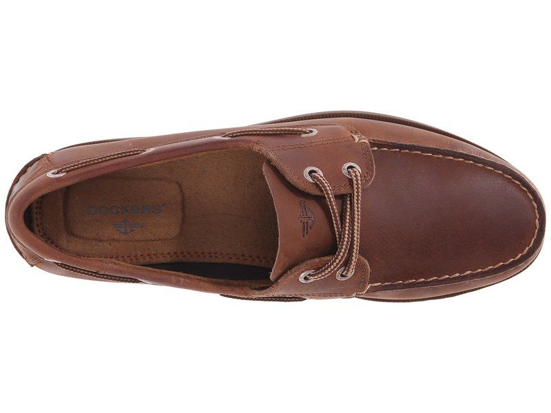ドッカーズ メンズ シューズ デッキシューズ Dockers Vargas Boat Shoe Rust Crazyhorse ラスト
