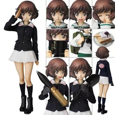 中古】フィギュア RAH 秋山優花里 「ガールズ＆パンツァー」 リアル