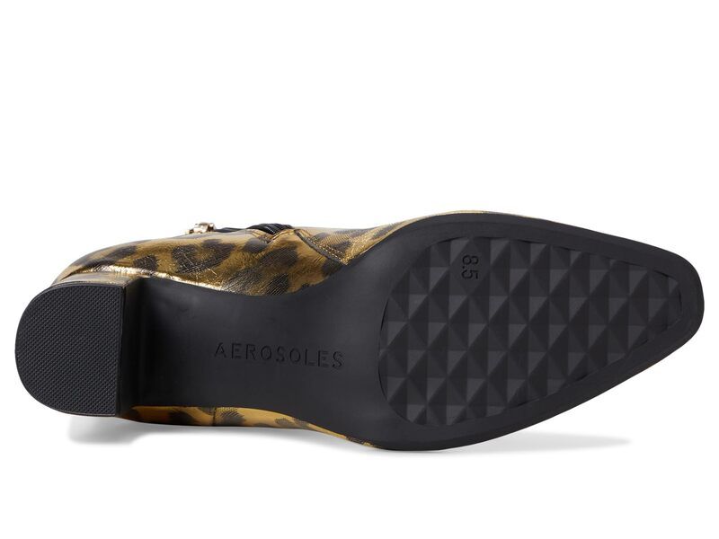 エアロソールズ レディース シューズ スリッポン・ローファー Aerosoles Magnus Gold Leopard ゴールド