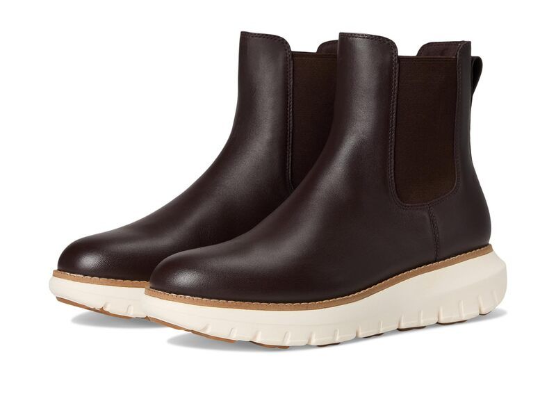 コールハーン レディース シューズ ブーツ・レインブーツ チェルシー Cole Haan Zerogrand Rexanna Chelsea Waterproof Boots Dark Chocola