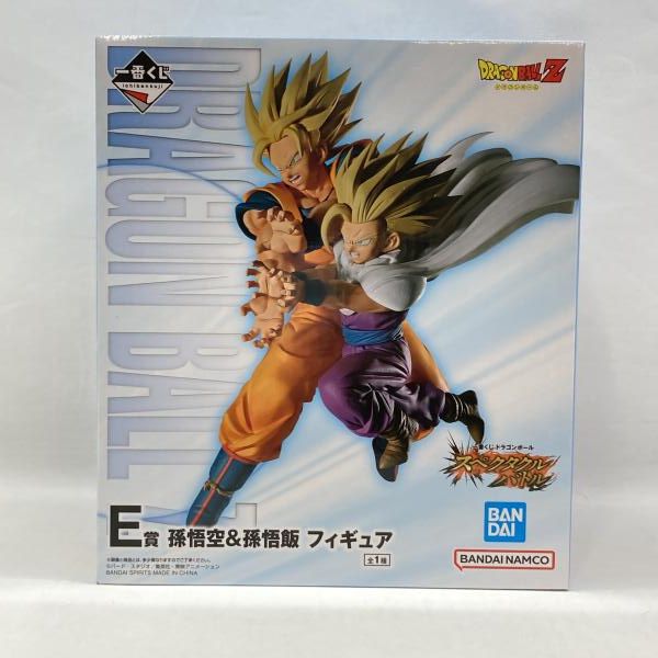 【中古】バンダイ 一番くじ ドラゴンボール スペクタクルバトル E賞 孫悟空＆孫悟飯 未開封品[97]