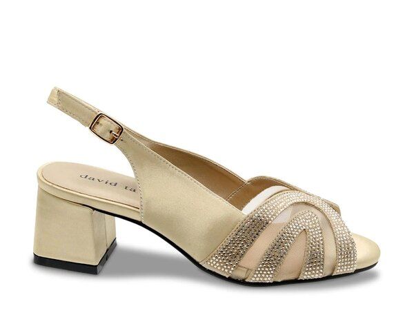 ダイビッドテイト レディース シューズ サンダル David Tate Desire Sandal Champagne シャンパン