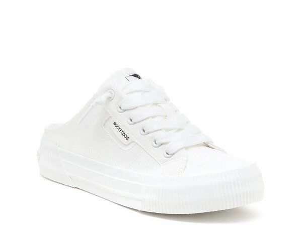 ロケットドッグ レディース シューズ サンダル プラットフォーム Rocket Dog Cheery Platform Mule White Canvas ホワイト