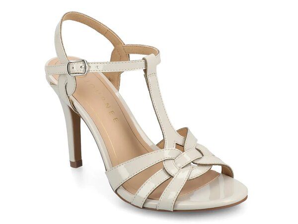 ジャーニー レディース シューズ サンダル Journee Valry Sandal Bone Patent