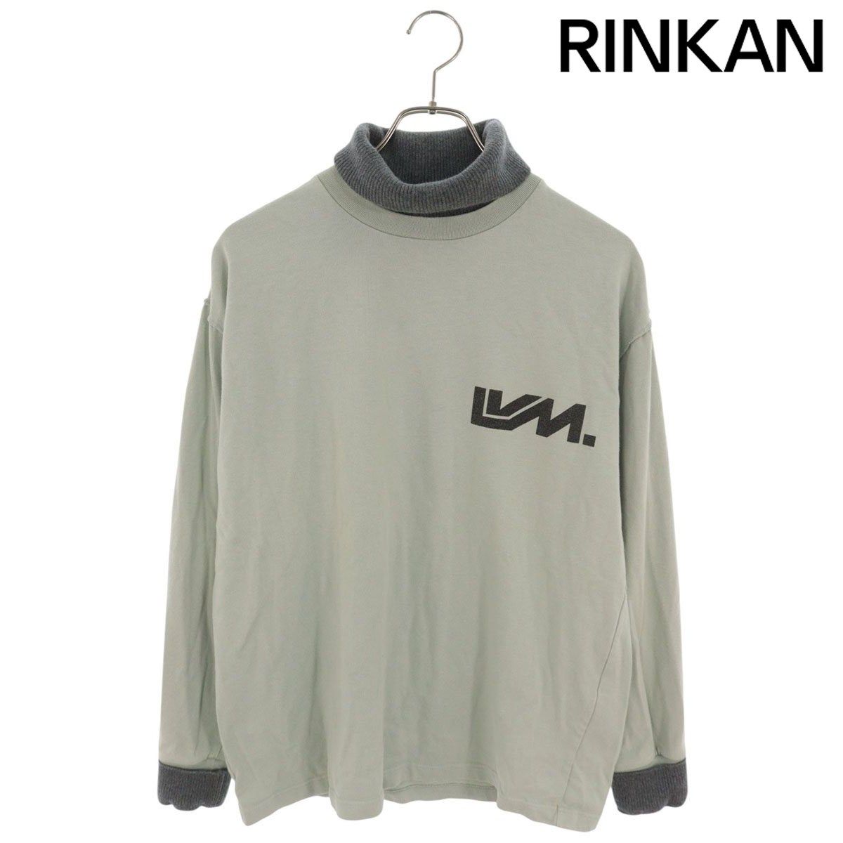 ルイヴィトン RM192M NPO HHY12W ニットレイヤード長袖カットソー メンズ S