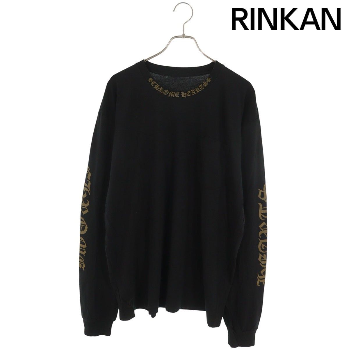 クロムハーツ CH L/S 1 ネックロゴプリント長袖カットソー メンズ XL 73,832円