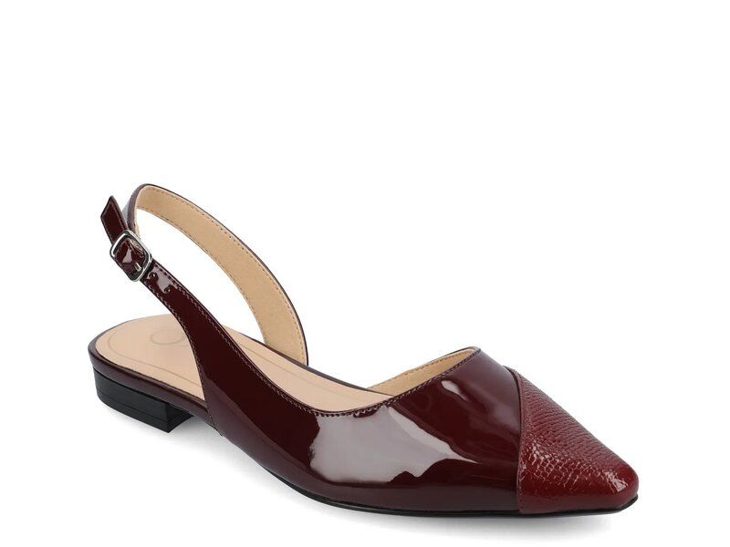 ジャーニー レディース シューズ パンプス Journee Daphnne Flat Oxblood Red レッド 14,976円