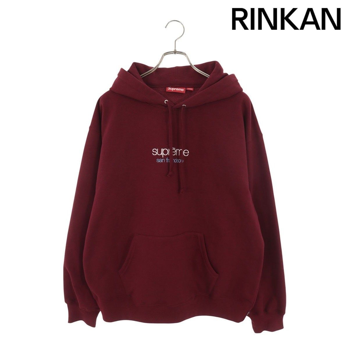 シュプリーム 25AW Classic Logo Shop Hooded Sweatshirt クラシックロゴパーカー メンズ L
