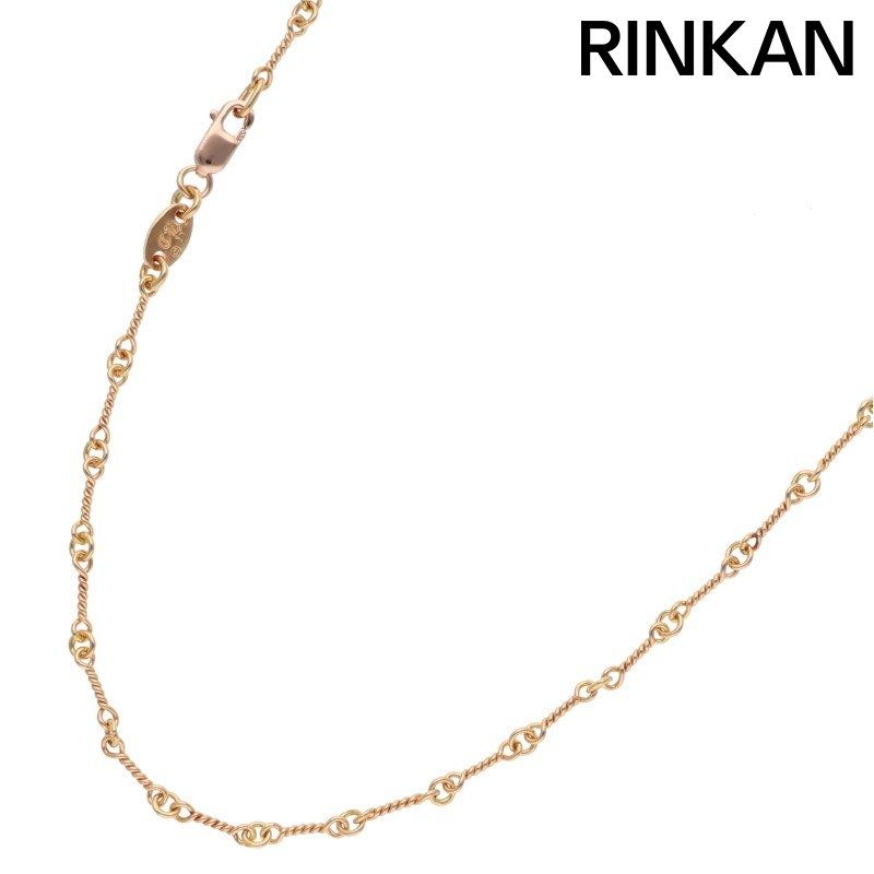 クロムハーツ 22K NECKCHAIN T20/ツイストチェーン20inch ゴールドネックレス メンズ 20inch