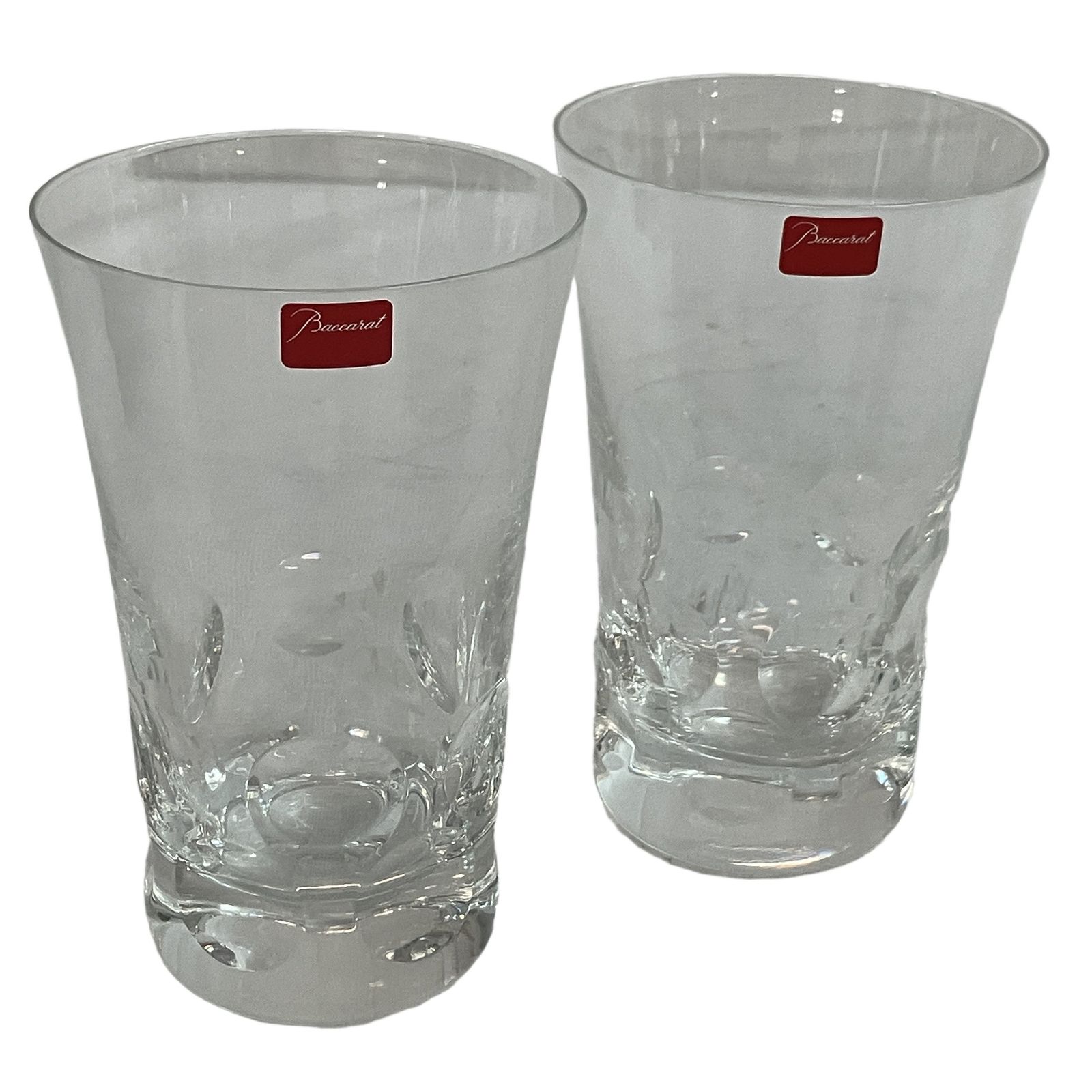 Baccarat バカラ BELUGA 2104389 グラス ペア ベルーガ ハイボール 中古 美品 C11449248