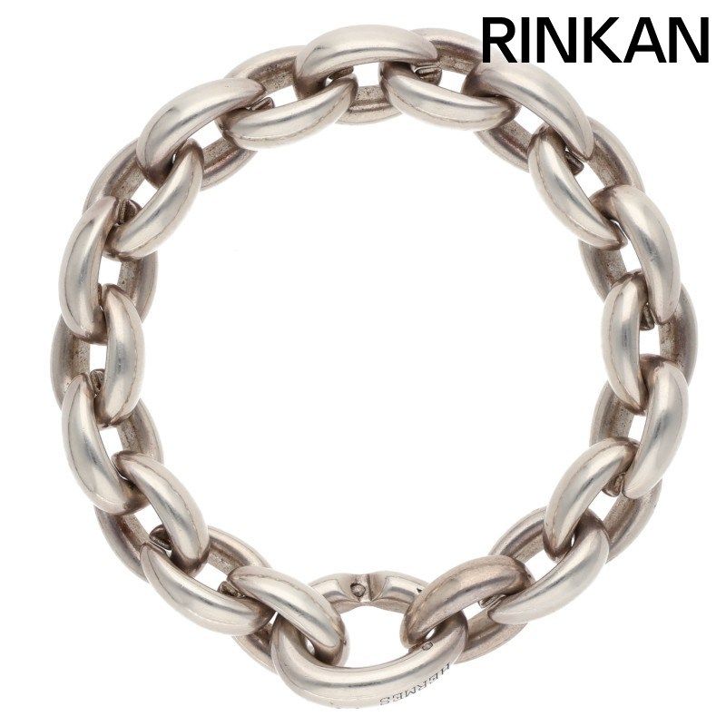 エルメス アクロバットMM シルバーブレスレット メンズ 19LINK - メルカリ