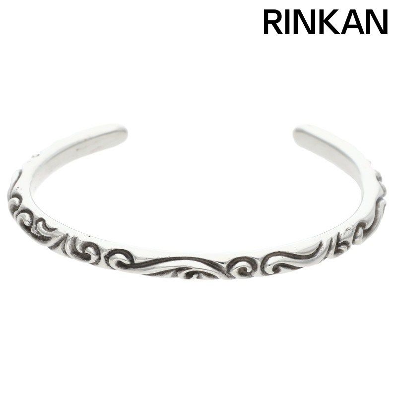 クロムハーツ BANGLE SCROLL/スクロールバンド シルバーブレスレット