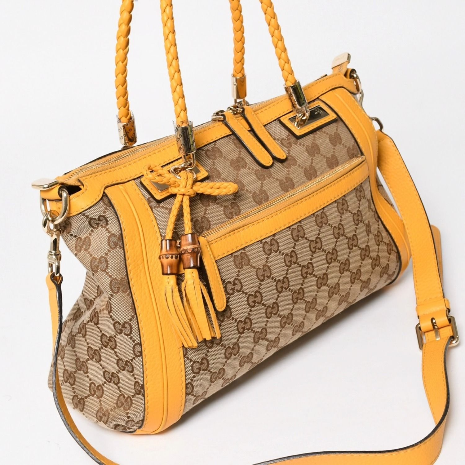 極美品 GUCCI グッチ 2WAY ショルダー ハンドバッグ 232300 GG