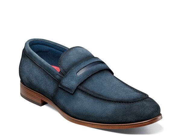 ステイシーアダムス メンズ シューズ スリッポン・ローファー Stacy Adams Burke Loafer Navy ネイビー