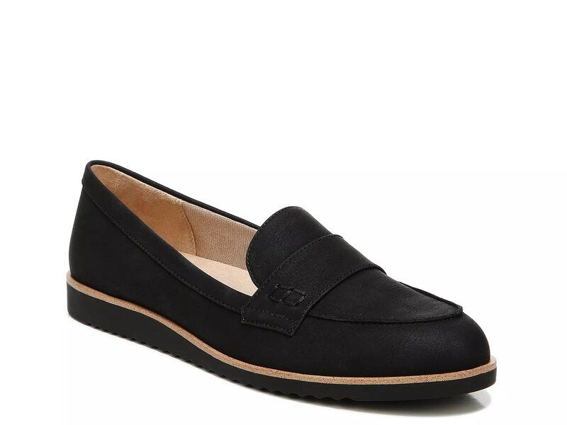 ライフストライド レディース シューズ スリッポン・ローファー LifeStride Zee Loafer Black Fabric ブラック
