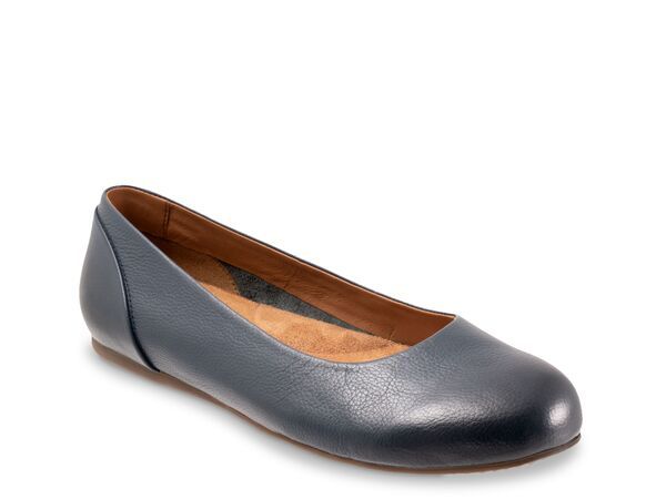 ソフトウォーク レディース シューズ パンプス Softwalk Sonoma Ballet Flat Navy ネイビー
