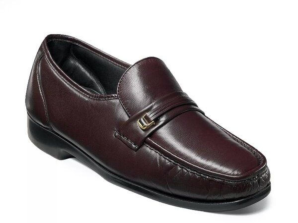 フローシャイム メンズ シューズ スリッポン・ローファー Florsheim Riva Loafer Burgundy バーガンディ