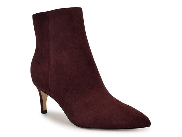 ナインウェスト レディース シューズ ブーツ・レインブーツ Nine West Sheeba Bootie Red Suede レッド