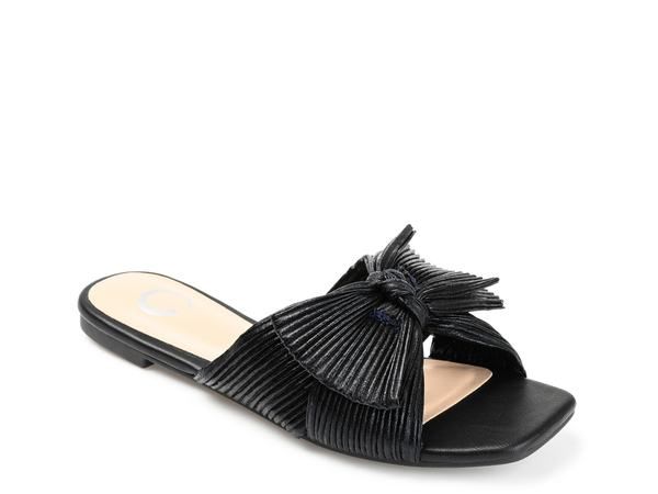 ジュルネ コレクション レディース シューズ サンダル Journee Collection Serlina Slide Sandal Black ブラック
