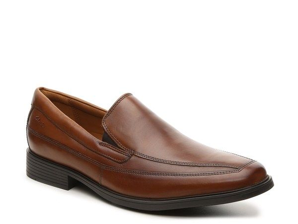 クラークス メンズ シューズ スリッポン・ローファー Clarks Tilden Free SlipOn Brown ブラウン