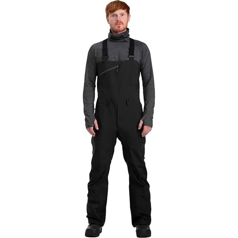 アウトドアリサーチ メンズ ボトムス カジュアルパンツ Outdoor Research Carbide Bib Pant Mens Solid Black ブラック