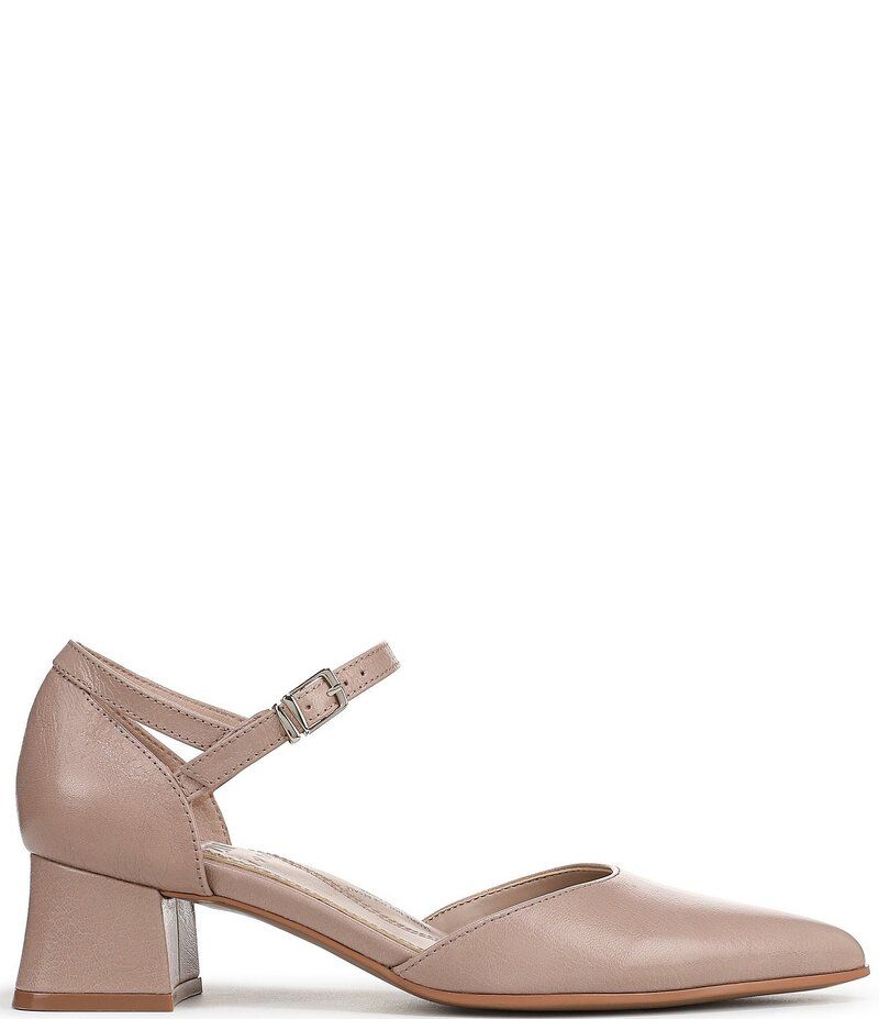 ナチュライザー レディース シューズ パンプス アンクル レザー Naturalizer Maddox Leather Ankle Wrap Pumps Warm Taupe Tan タン