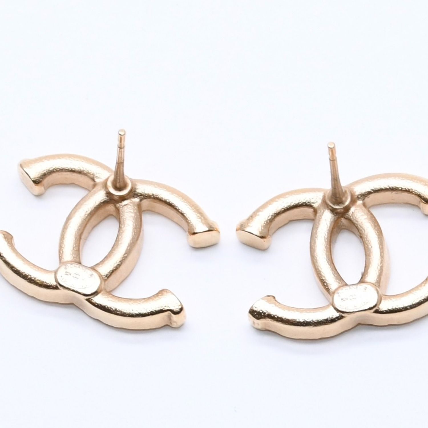 極美品 CHANEL シャネル ピアス イヤリング ココマーク ツイード