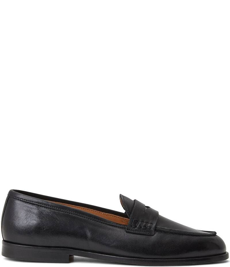 ブルーノマグリ レディース シューズ スリッポン・ローファー レザー ローファー Bruno Magli Lixia Leather Penny Loafers Black ブラック
