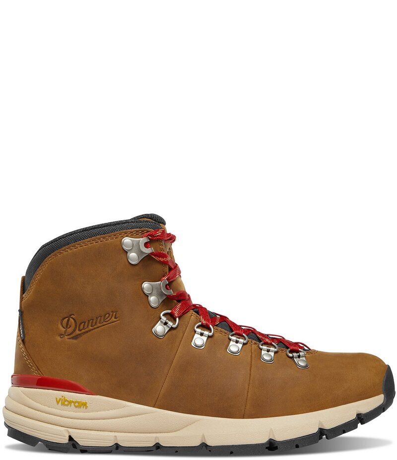 ダナー レディース シューズ ブーツ・レインブーツ Danner Womens Mountain 600 Leaf GTX Waterproof Hiking Boots Grizzly BrownR