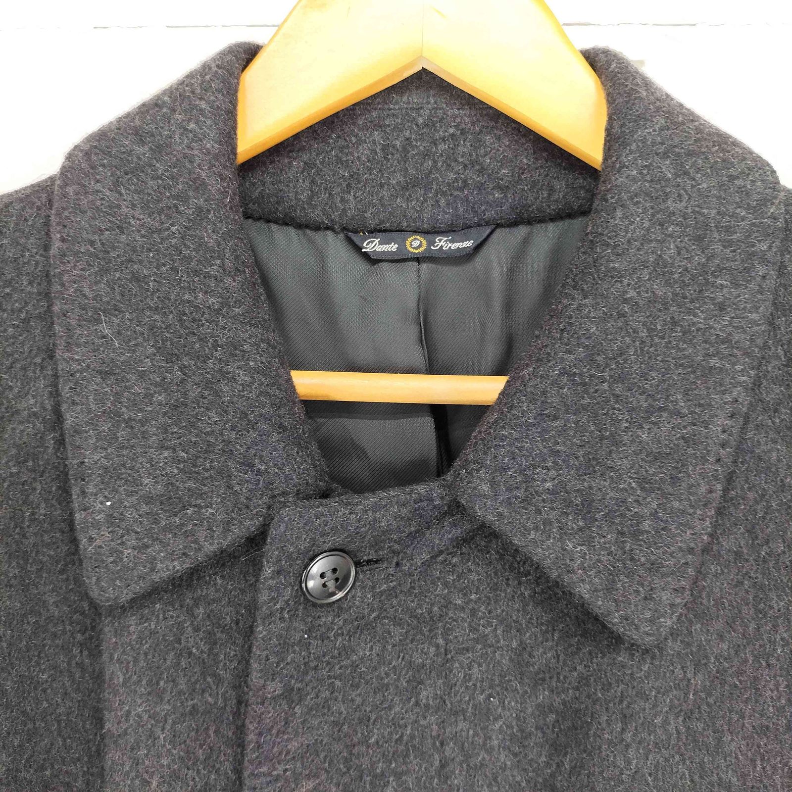 ユーズドフルギ USED古着 made in italy CASHMERE カシミヤ100 比翼 