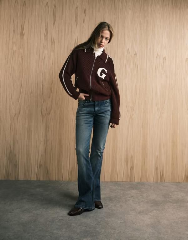エイソス レディース ボトムス デニムパンツ ヴィンテージ ブーツカット ローライズ ブーツ ジーンズ ASOS DESIGN low rise bootcut jeans in vintage wa